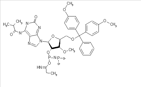 2'-O-Methyl-N2-Isobutyryl-5'-O-DMT-Guanosine-
3'-CE-Phosphoramidite