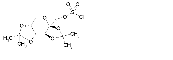 2,3:4,5-bis-O-(1-methylethylidene)-bD-Fructopyranose chlorosulfate(CAS:150609-95-3)