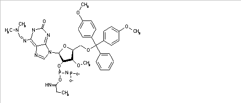 2'-O-Methyl-N2-dimethylformamide-5'-O-DMT-Guanosine-
3'-CE-Phosphoramidite
