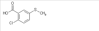 2-Chloro-5-methylthio benzoic acid(CAS:51546-12-4)