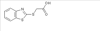 (Benzothiazol-2-ylthio)acetic acid(CAS:6295-57-4)